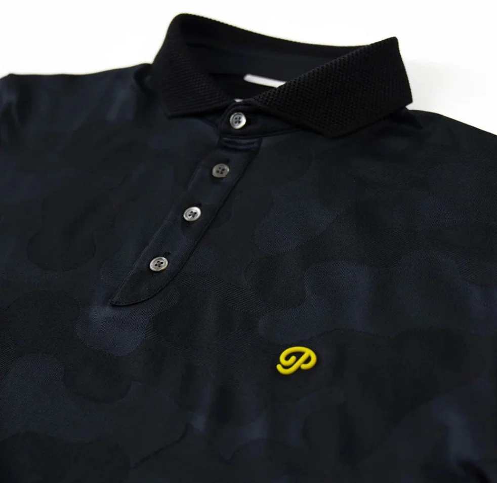 Public Drip Camo Jaquard Polo Club72 Golf